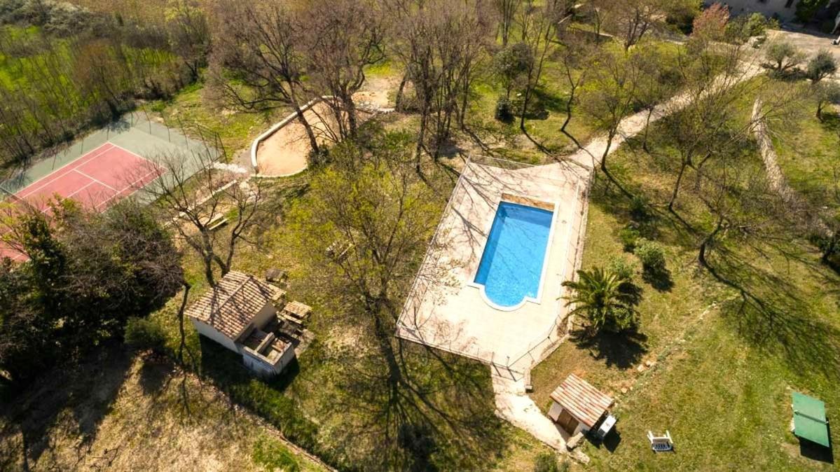La Bastide De Peyremale, Gites En Cevennes, Piscine, Tennis Bagard Exterior photo